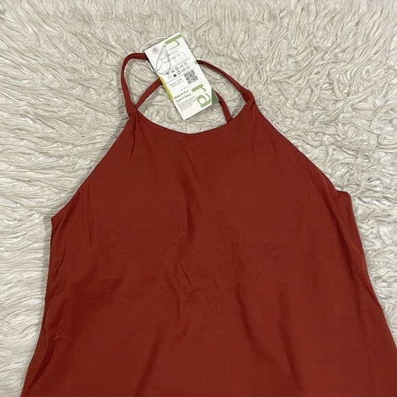 NWT Halara Everyday 2-in-1 Activity Dress-Perfection in Auburn Red - Picture 6 of 11